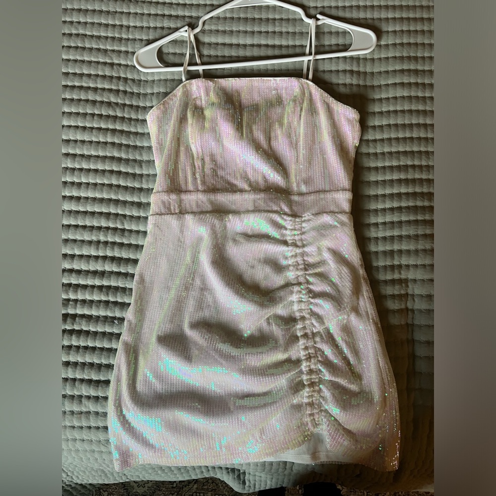 revolve sequin dress